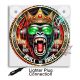Lichtbakje de Luxe - Born to ride USB 12-24 Volt | TRUCK-SHOP.NL