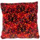 Deense Pluche Kussen 37 cm Rood – Comfortabel en stijlvol kussen voor vrachtwagens en interieur, Truck-Shop.nl
