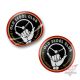 Deurtrede Stickerset Oldskool Club - Retro vrachtwagenstickers met vintage logo, Truck-Shop.nl.
