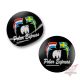 Deurtrede Stickerset Polar Express Vlaggen - Kleurrijke vrachtwagenstickers, Truck-Shop.nl.
