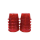 Glas voor Gylle breedtelamp rood, set van 10 vervangingslenzen, ideaal voor vrachtwagens, verkrijgbaar bij TRUCK-SHOP.NL.