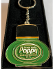 Poppy Sleutelhanger Metaal Pine met verfrissende dennengeur, ideaal voor sleutels en tassen, verkrijgbaar bij Truck-Shop.nl.