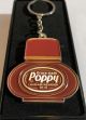 Poppy Grace Mate Sleutelhanger Metaal Cattleya - elegante bloemengeurige sleutelhanger van Truck-Shop.nl
