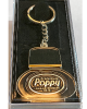 Poppy Sleutelhanger Metaal Vanille met verfijnde vanillegeur, ideaal voor sleutels en tassen, verkrijgbaar bij Truck-Shop.nl.