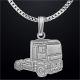 Zilveren Hanger Renault AE 500