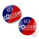 Deurtrede stickerset Les Routiers