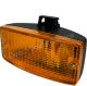 Oranje dagrijlamp voor vrachtwagens, zorgt voor betere zichtbaarheid en veiligheid op de weg, beschikbaar bij TRUCK-SHOP.NL.