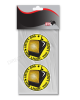 Deurtrede stickerset  Toplicht Geel