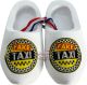 Miniklompjes white Fake taxi geel