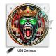 Lichtbakje de Luxe - Born to ride USB 5V| TRUCK-SHOP.NL