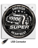 Lichtbakje de Luxe Swedish heartbeat 5 VOLT USB