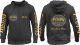 Original Poppy Grace Mate hoodie met geborduurd logo op de borst, van TRUCK-SHOP.NL