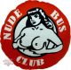 voorkant kussen Nude Bus Club 40x40cm rood