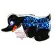Pin Angry Duck blauw pluche