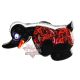 Pin Angry Duck rood pluche