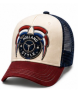 Truckers cap Holland style Flags met geborduurde logo badge