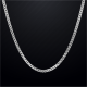 Zilveren Ketting 60 cm Extra Dik, luxe en robuuste zilveren ketting, te koop bij Truck-Shop.nl.
